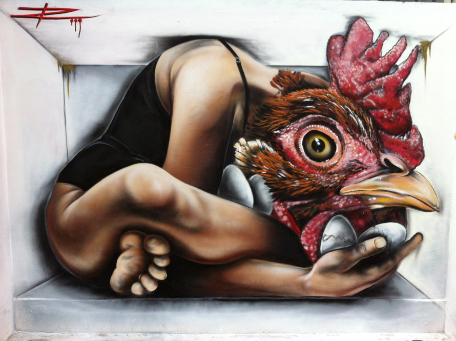 Mujer Gallina